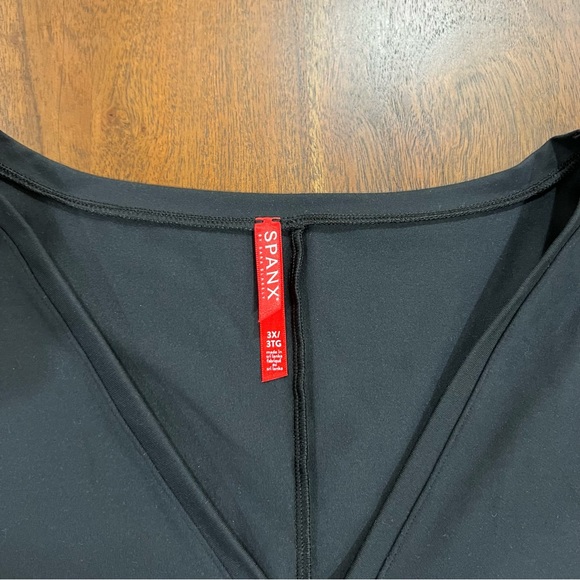 Spanx Suit Yourself Long Sleeve Thong Bodysuit Size 3X - Picture 5 of 9